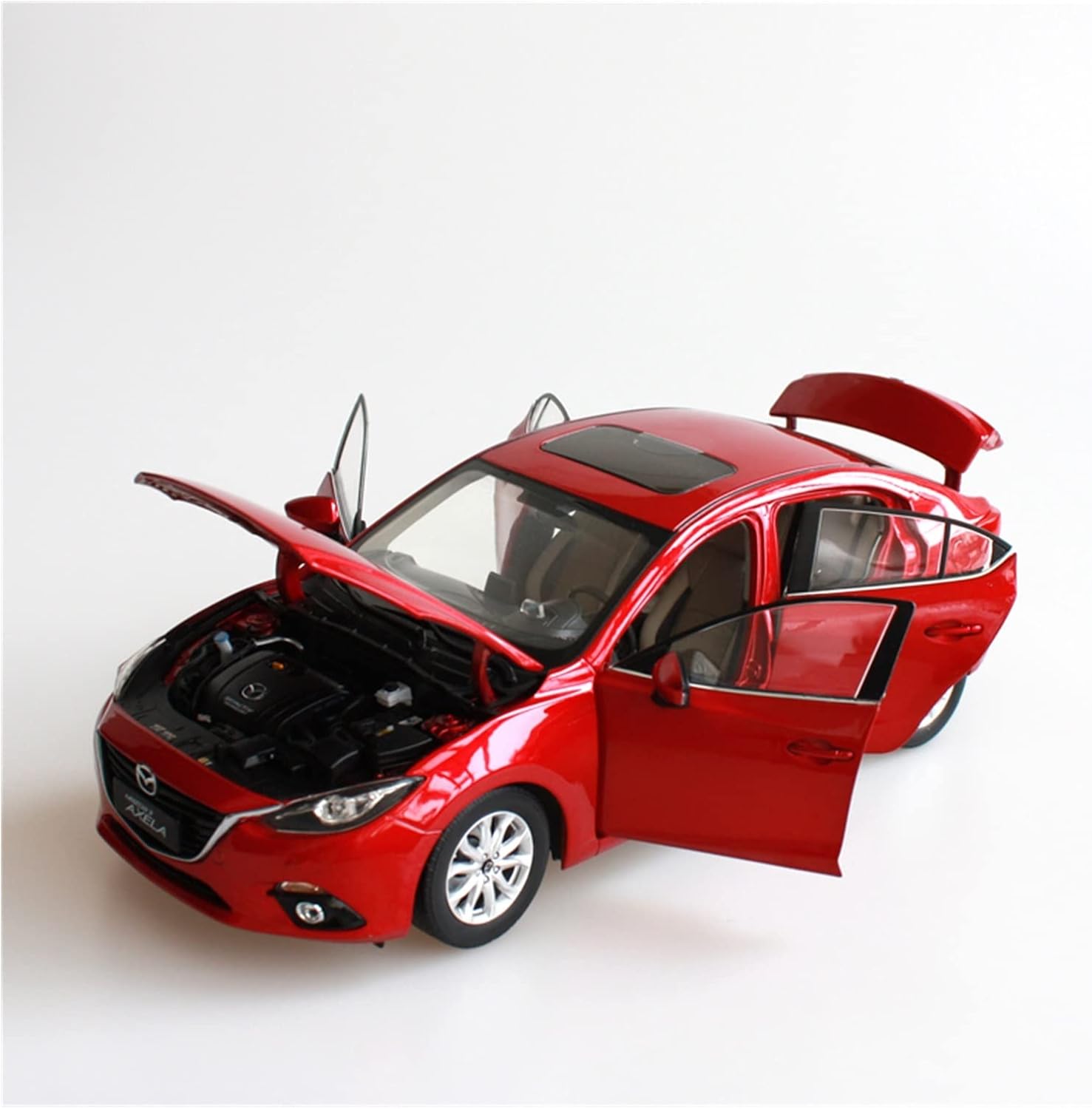 ミニカー 1/43 マツダ アクセラ ハッチバック AXELA ソウルレッド